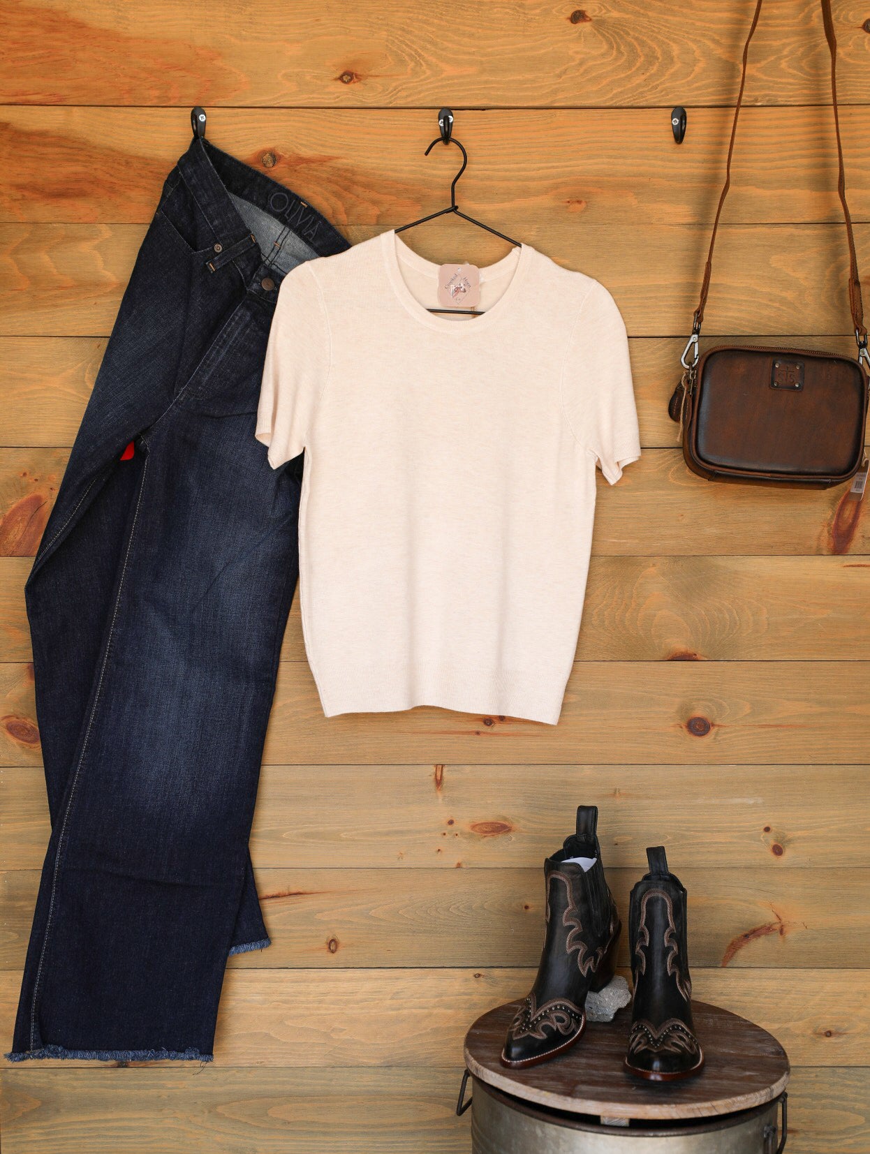 Sinclair Top-Shirts-Crooked Horn Company, Online Women's Fashion Boutique in San Tan Valley, Arizona 85140