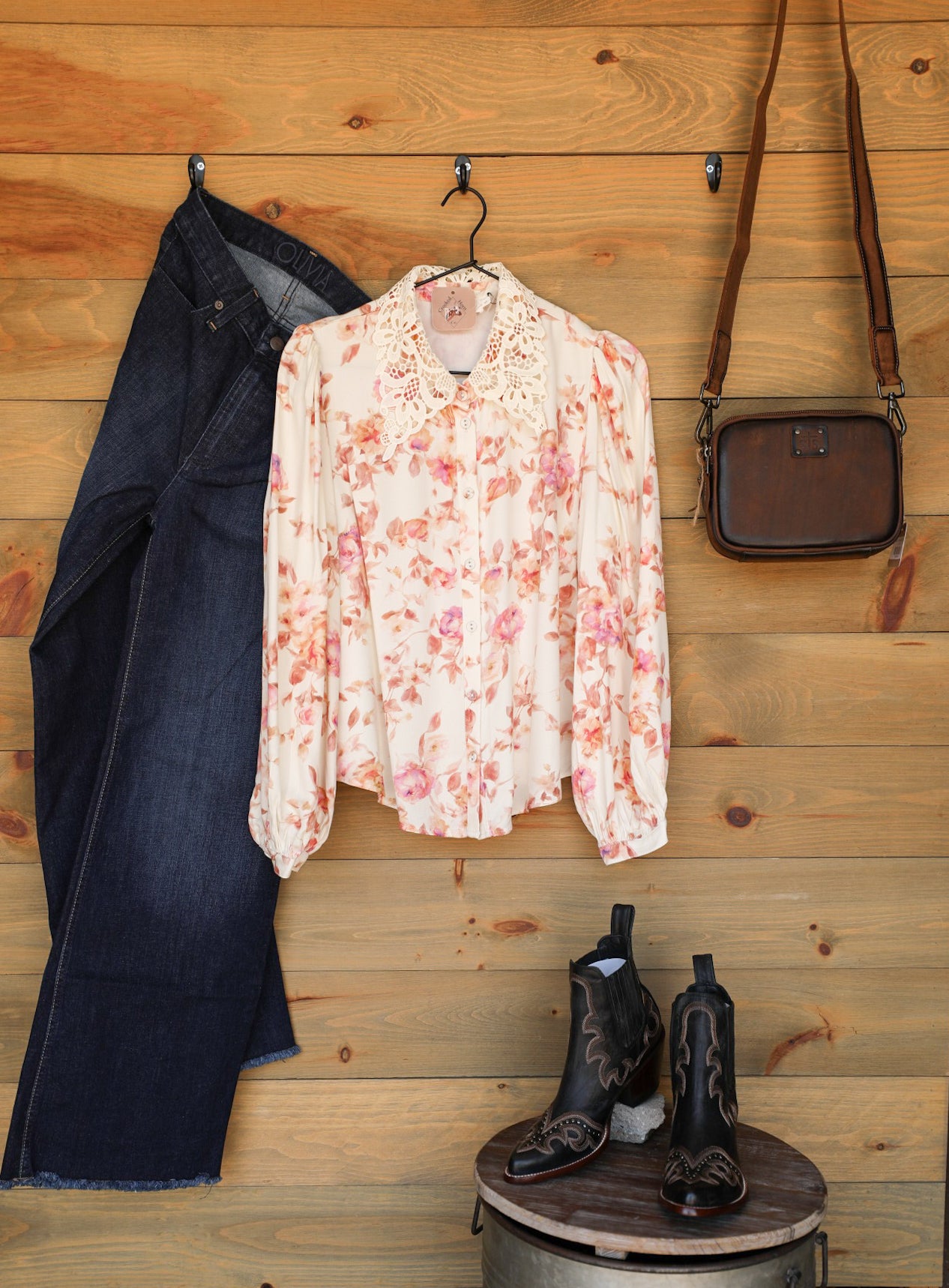 Riverton Top-Shirts-Crooked Horn Company, Online Women's Fashion Boutique in San Tan Valley, Arizona 85140