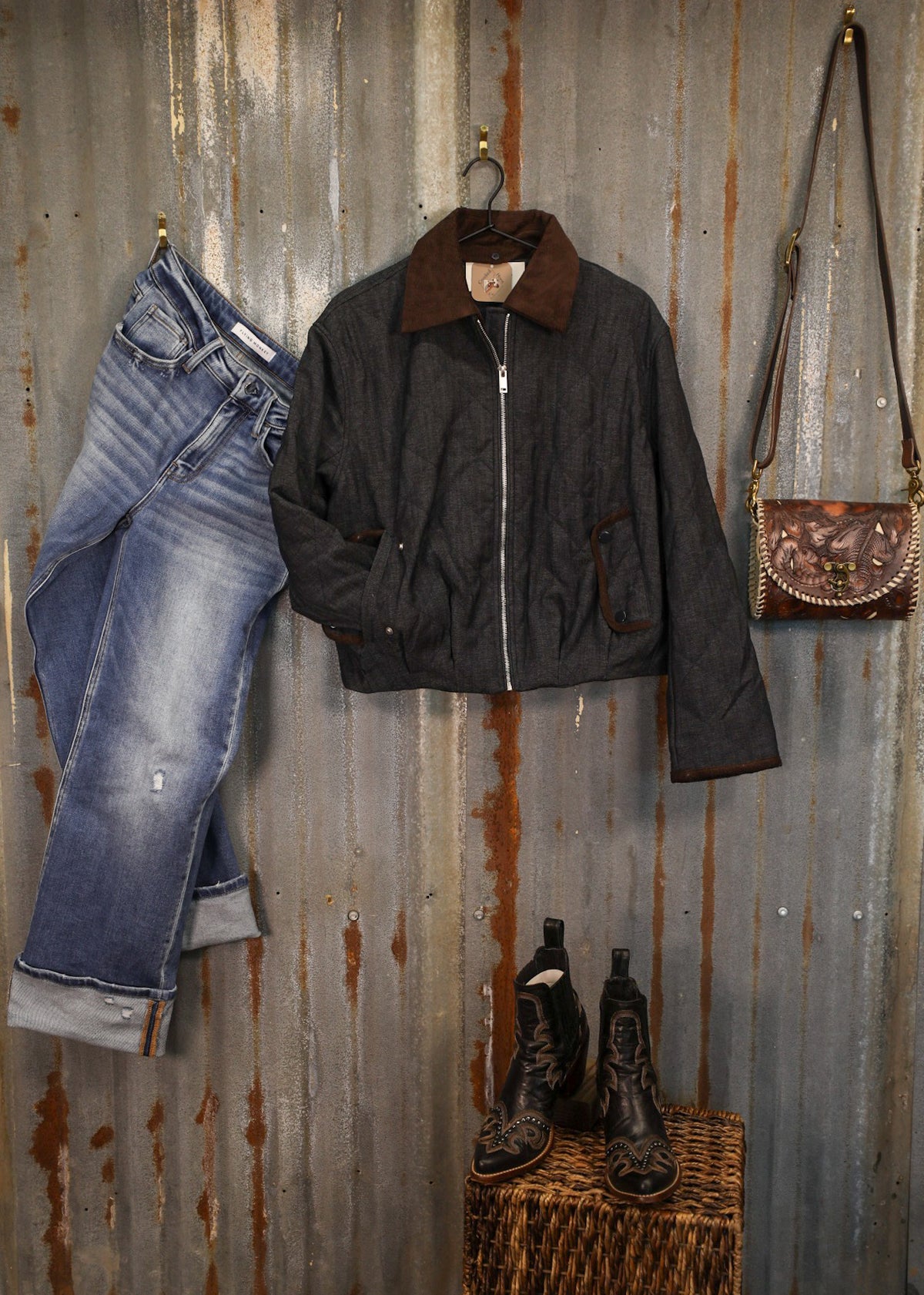 Monroe Jacket-Jacket-Crooked Horn Company, Online Women's Fashion Boutique in San Tan Valley, Arizona 85140