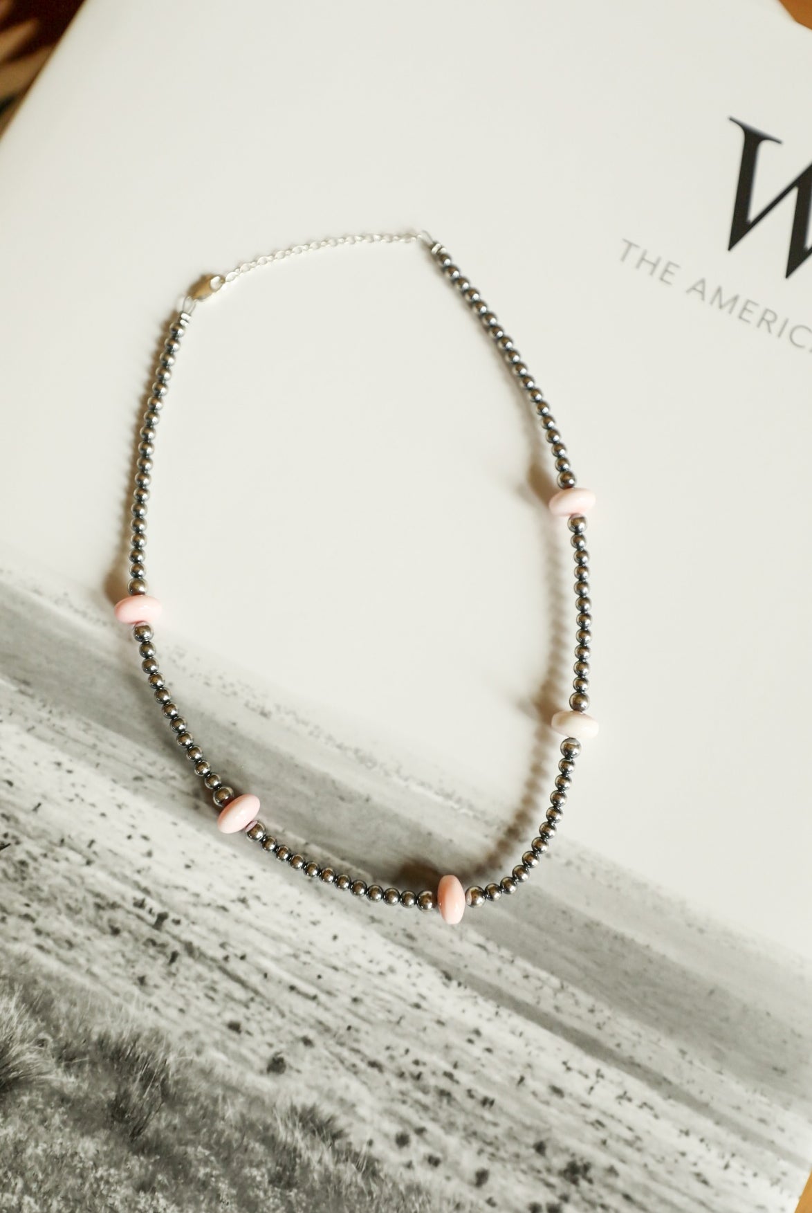 Pink Conch Necklace-Jewelry-Crooked Horn Company, Online Women's Fashion Boutique in San Tan Valley, Arizona 85140