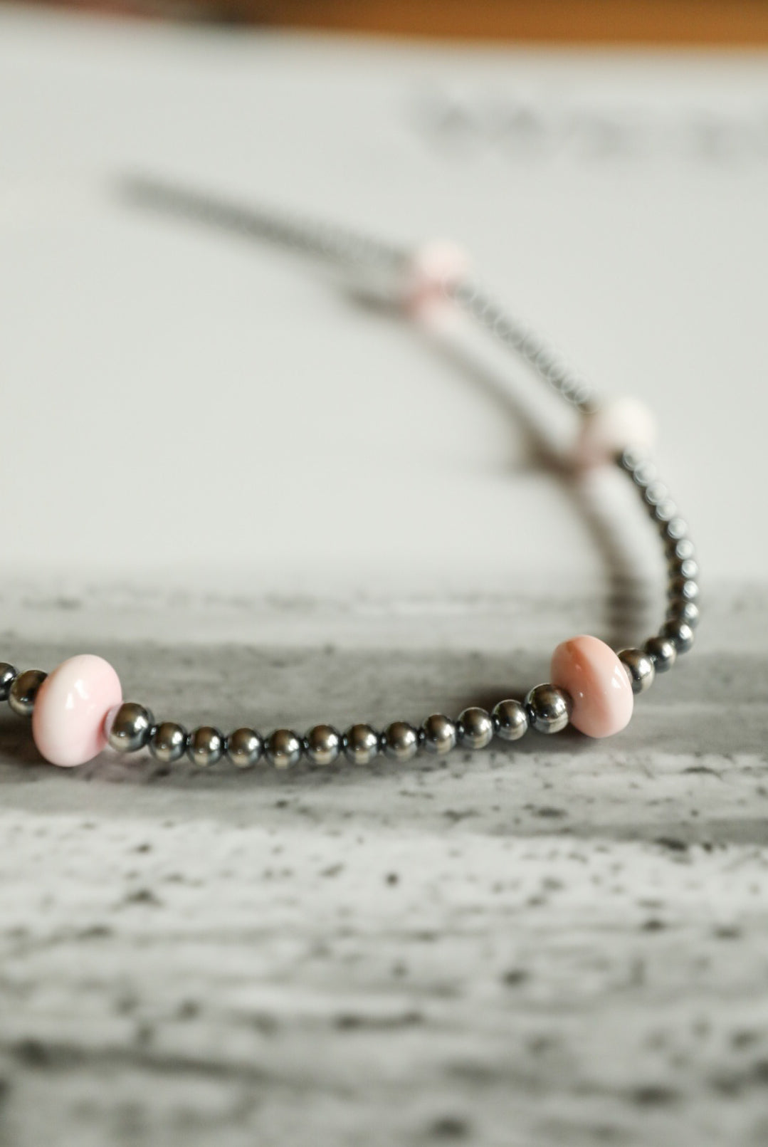 Pink Conch Necklace-Jewelry-Crooked Horn Company, Online Women's Fashion Boutique in San Tan Valley, Arizona 85140