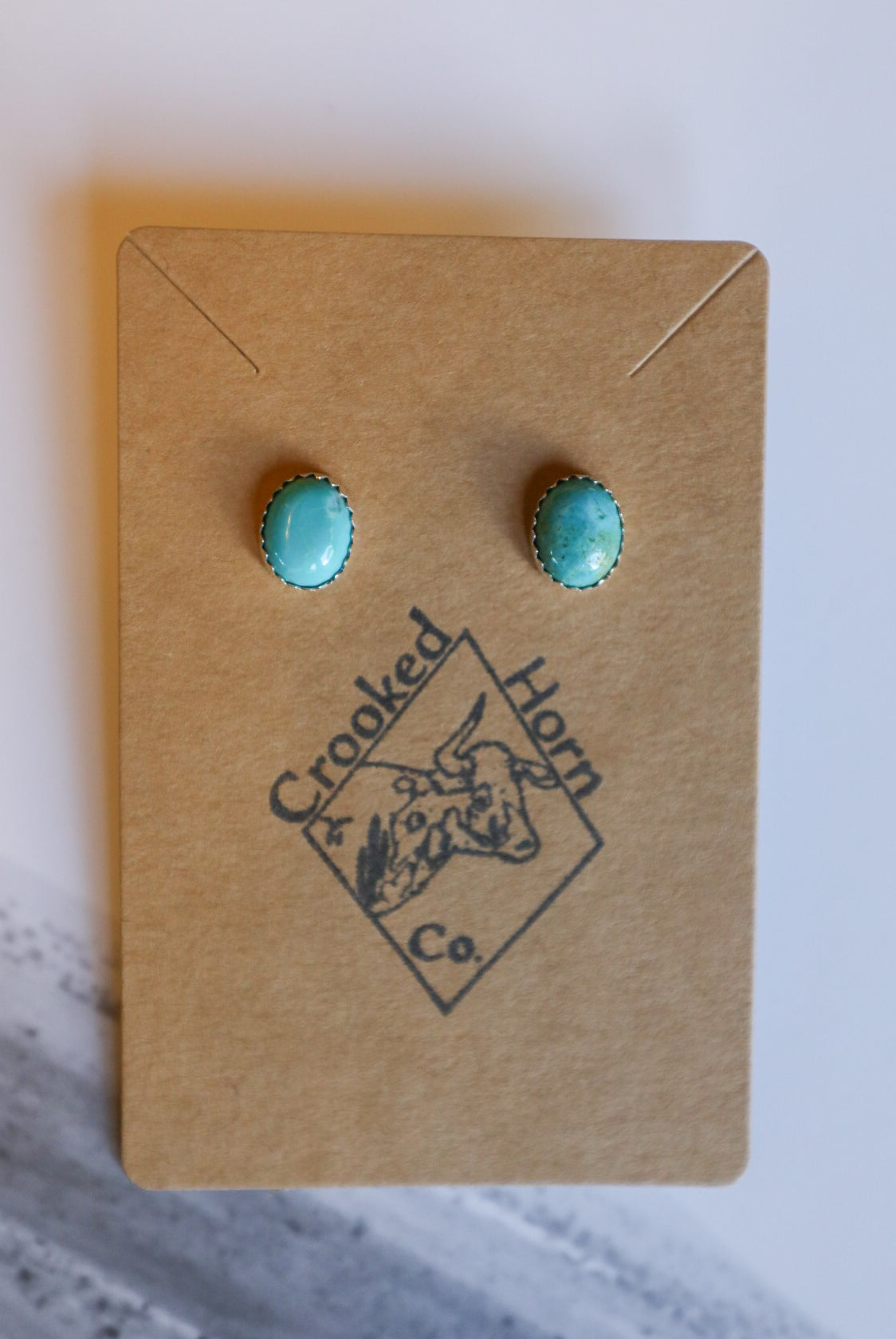 Turquoise Stud Earrings-Jewelry-Crooked Horn Company, Online Women's Fashion Boutique in San Tan Valley, Arizona 85140