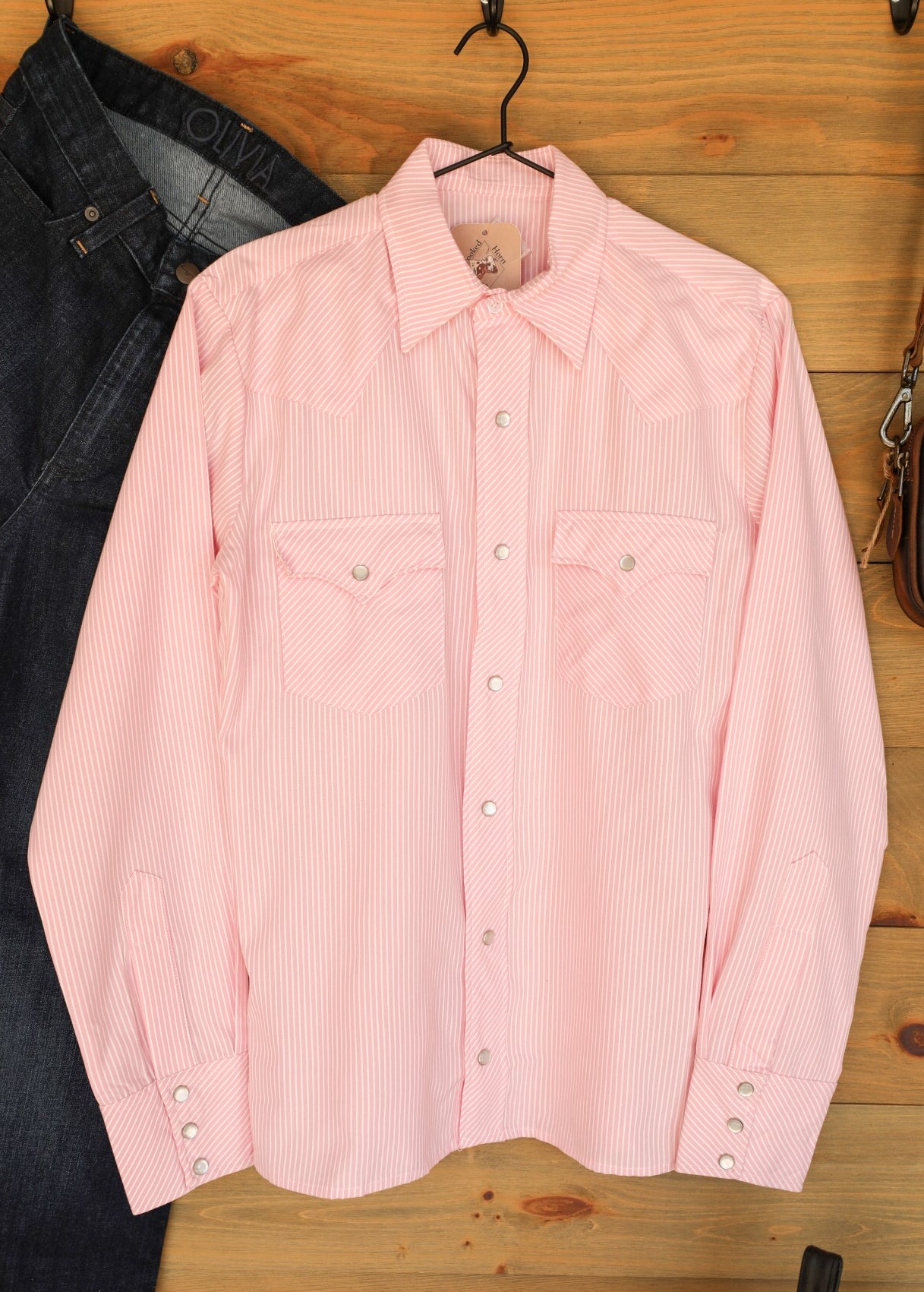 Rock Springs Top-Shirts-Crooked Horn Company, Online Women's Fashion Boutique in San Tan Valley, Arizona 85140