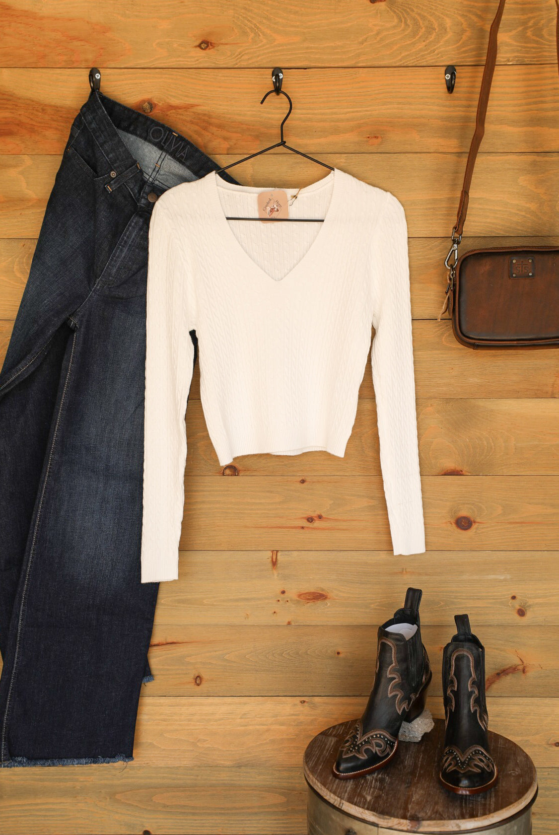 Thermopolis Top-Shirts-Crooked Horn Company, Online Women's Fashion Boutique in San Tan Valley, Arizona 85140