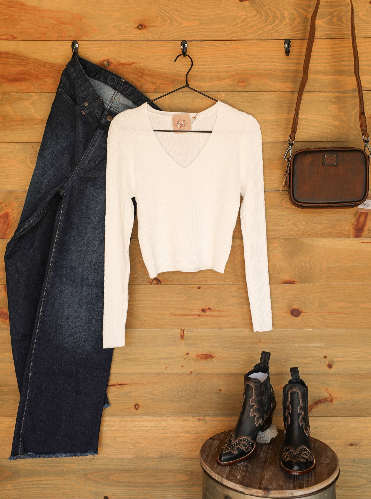 Thermopolis Top-Shirts-Crooked Horn Company, Online Women's Fashion Boutique in San Tan Valley, Arizona 85140