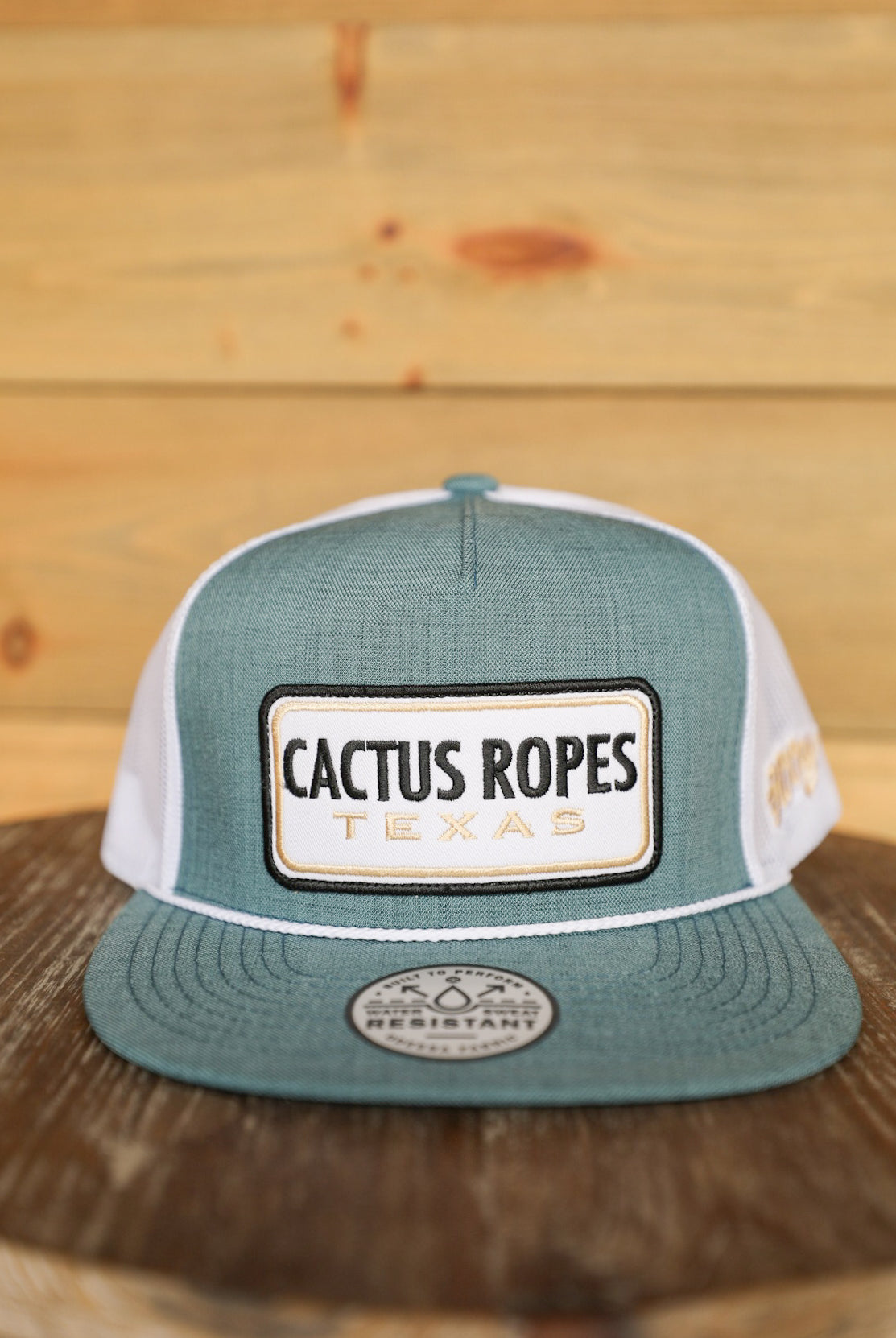 Cactus Ropes Turquoise Hat-Accessories-Crooked Horn Company, Online Women's Fashion Boutique in San Tan Valley, Arizona 85140