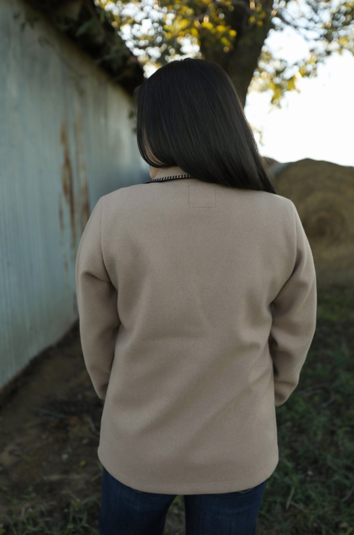 Whipstitch Blazer-Jacket-Crooked Horn Company, Online Women's Fashion Boutique in San Tan Valley, Arizona 85140