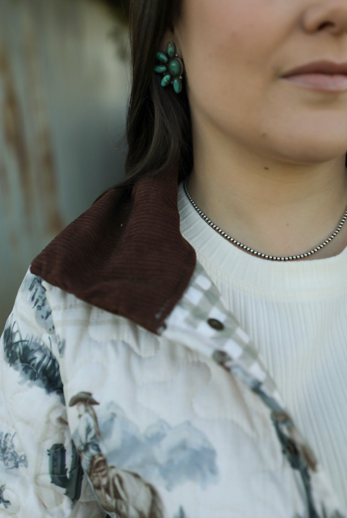 Desert Daughters Barn Jacket-Jacket-Crooked Horn Company, Online Women's Fashion Boutique in San Tan Valley, Arizona 85140