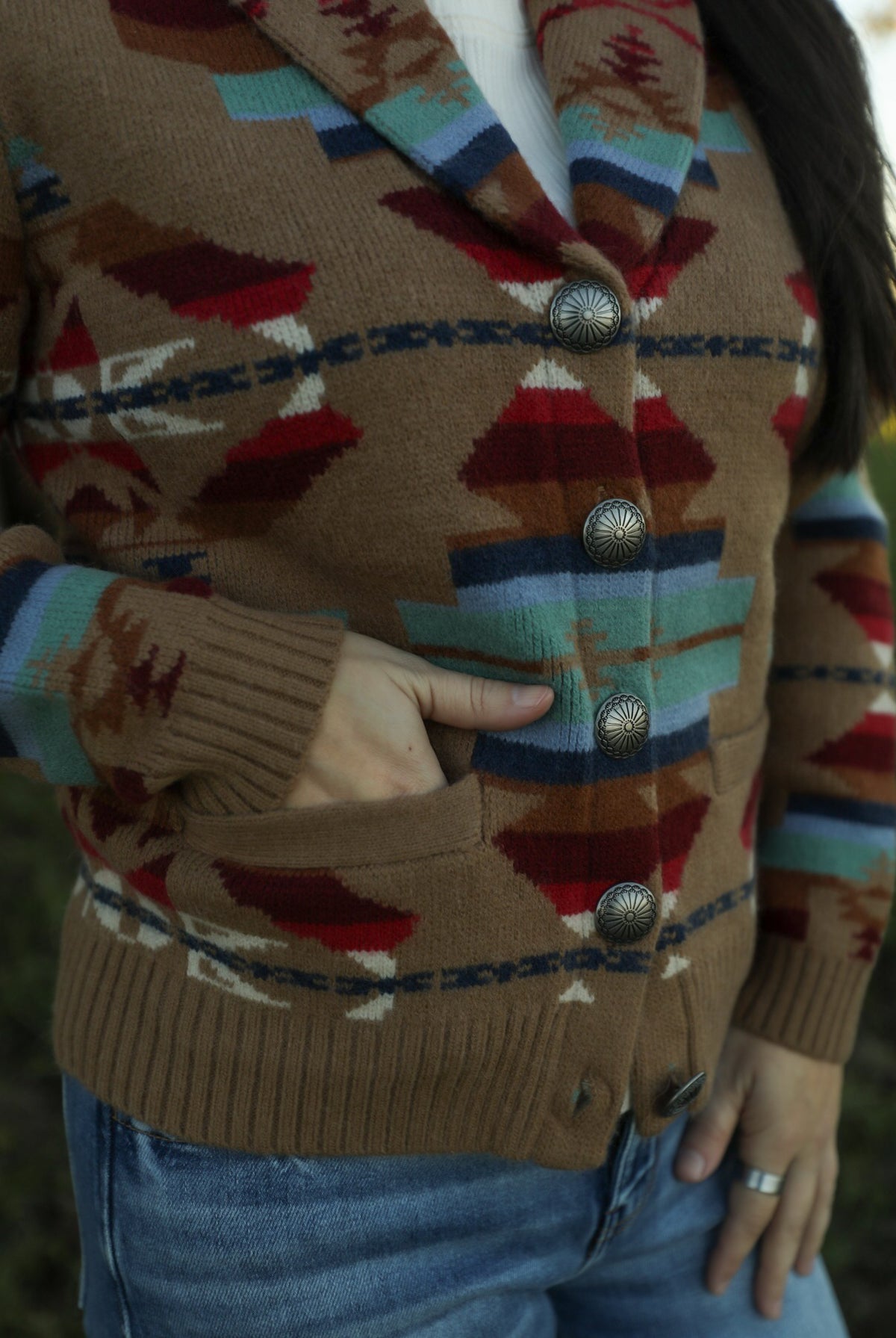 Painted Mesa Cardigan-Jacket-Crooked Horn Company, Online Women's Fashion Boutique in San Tan Valley, Arizona 85140