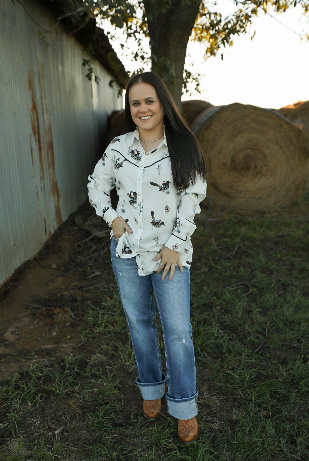 Roadrunner Top-Shirts-Crooked Horn Company, Online Women's Fashion Boutique in San Tan Valley, Arizona 85140