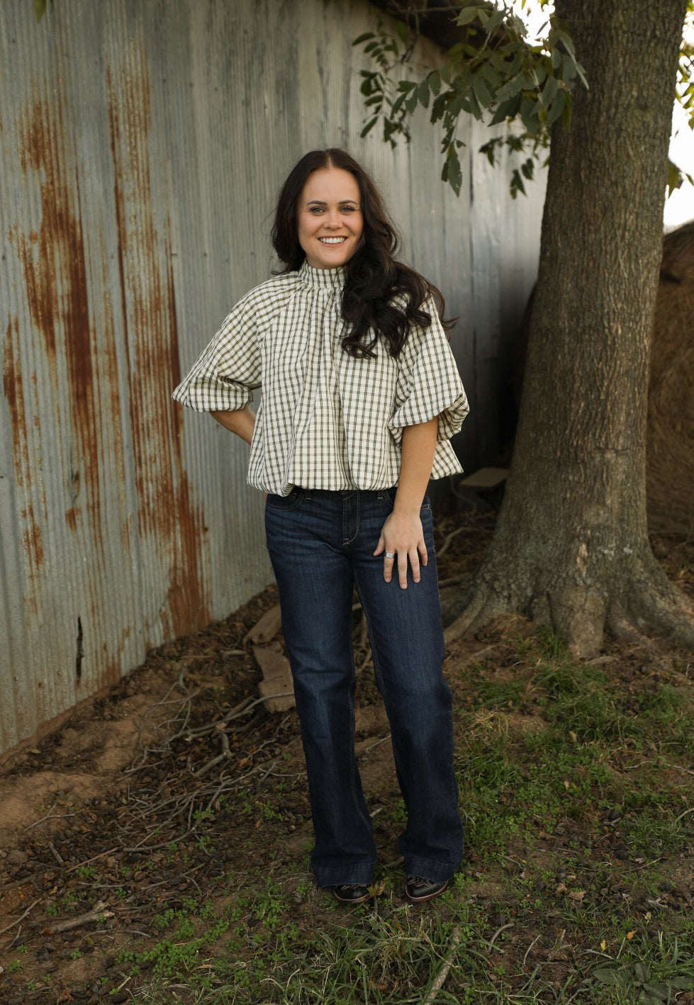 Hosmer Top-Shirts-Crooked Horn Company, Online Women's Fashion Boutique in San Tan Valley, Arizona 85140