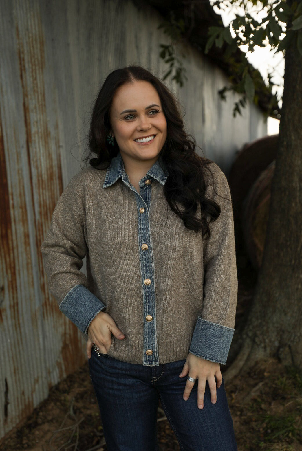 Letcher Sweater Cardigan-Jacket-Crooked Horn Company, Online Women's Fashion Boutique in San Tan Valley, Arizona 85140