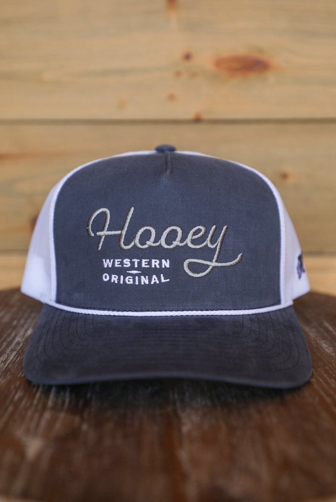 OG Blue & White Hat-Accessories-Crooked Horn Company, Online Women's Fashion Boutique in San Tan Valley, Arizona 85140