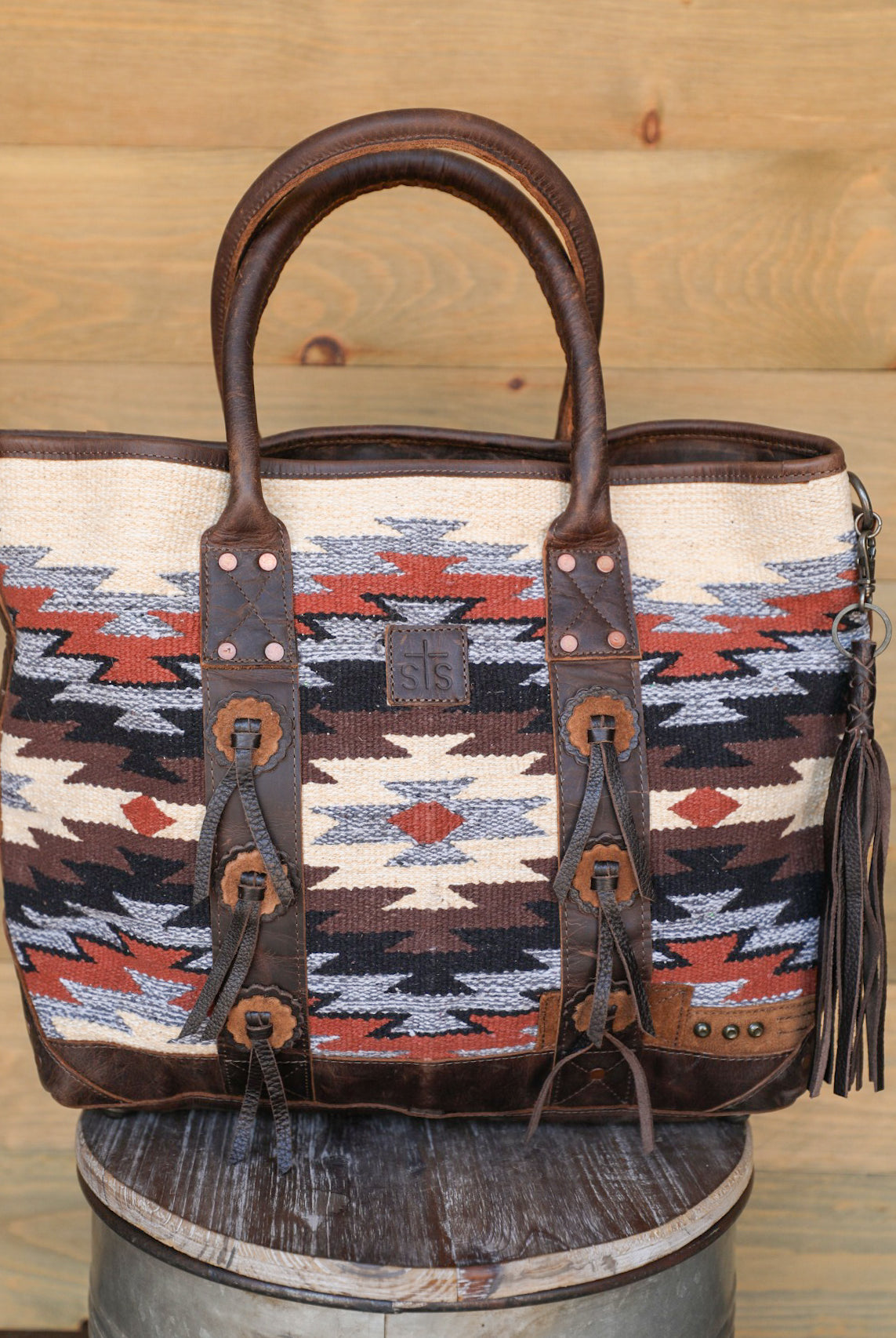 Guadalupe Tote-Purses/Bags-Crooked Horn Company, Online Women's Fashion Boutique in San Tan Valley, Arizona 85140