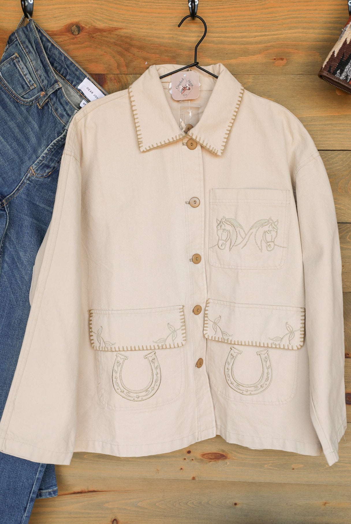 Aberdeen Jacket-Jacket-Crooked Horn Company, Online Women's Fashion Boutique in San Tan Valley, Arizona 85140