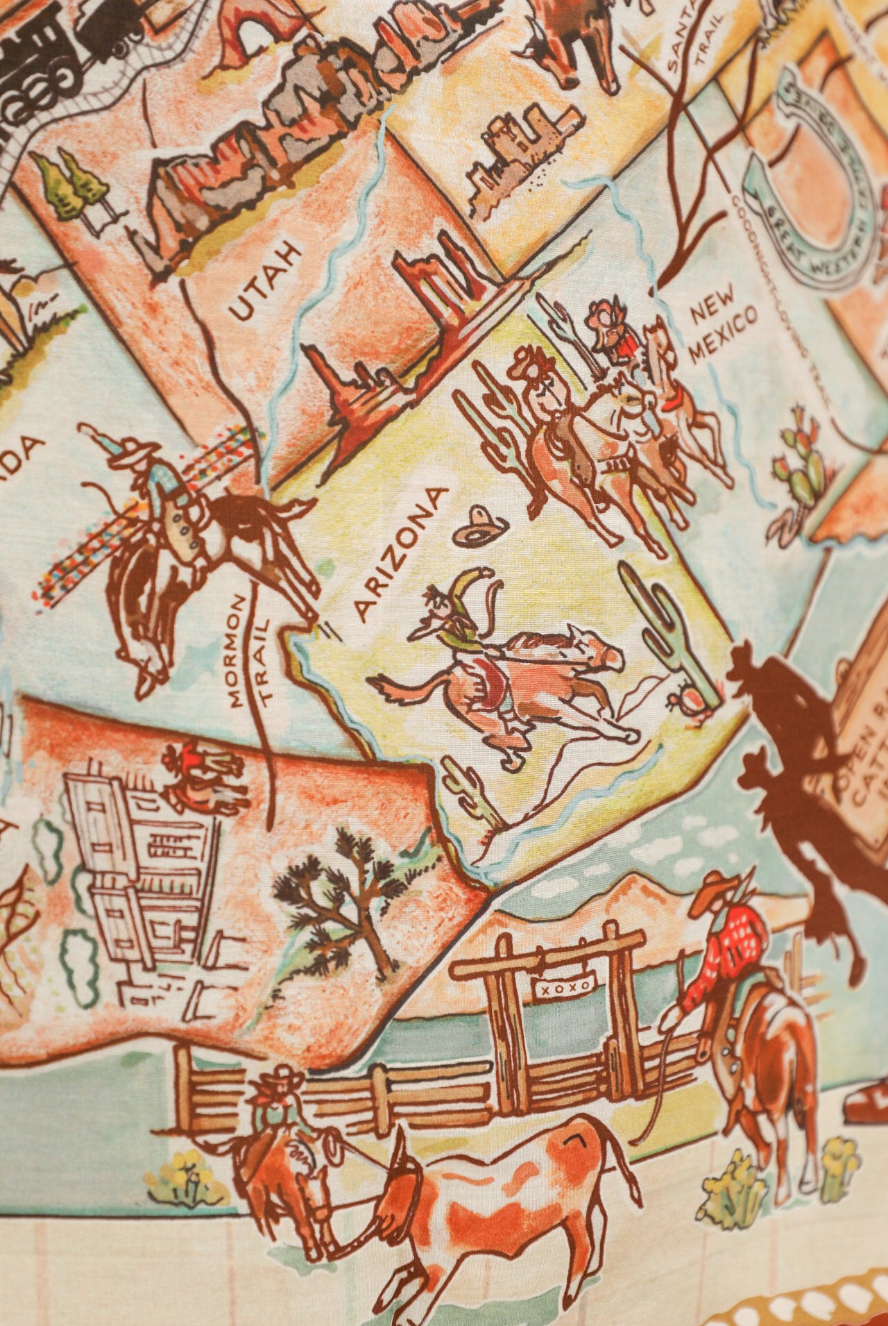 Trails West Wild Rag-Accessories-Crooked Horn Company, Online Women's Fashion Boutique in San Tan Valley, Arizona 85140