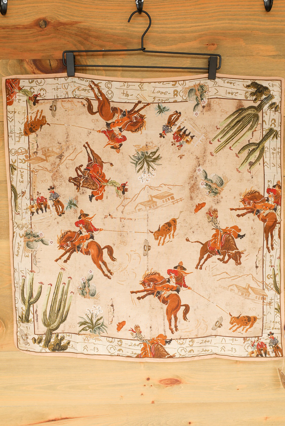 Opa's Wallpaper Wild Rag-Accessories-Crooked Horn Company, Online Women's Fashion Boutique in San Tan Valley, Arizona 85140