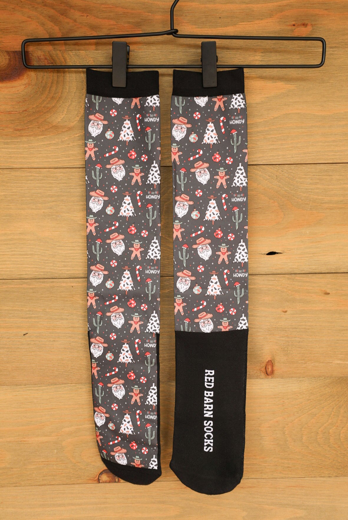 Ho Ho Howdy Socks-Accessories-Crooked Horn Company, Online Women's Fashion Boutique in San Tan Valley, Arizona 85140