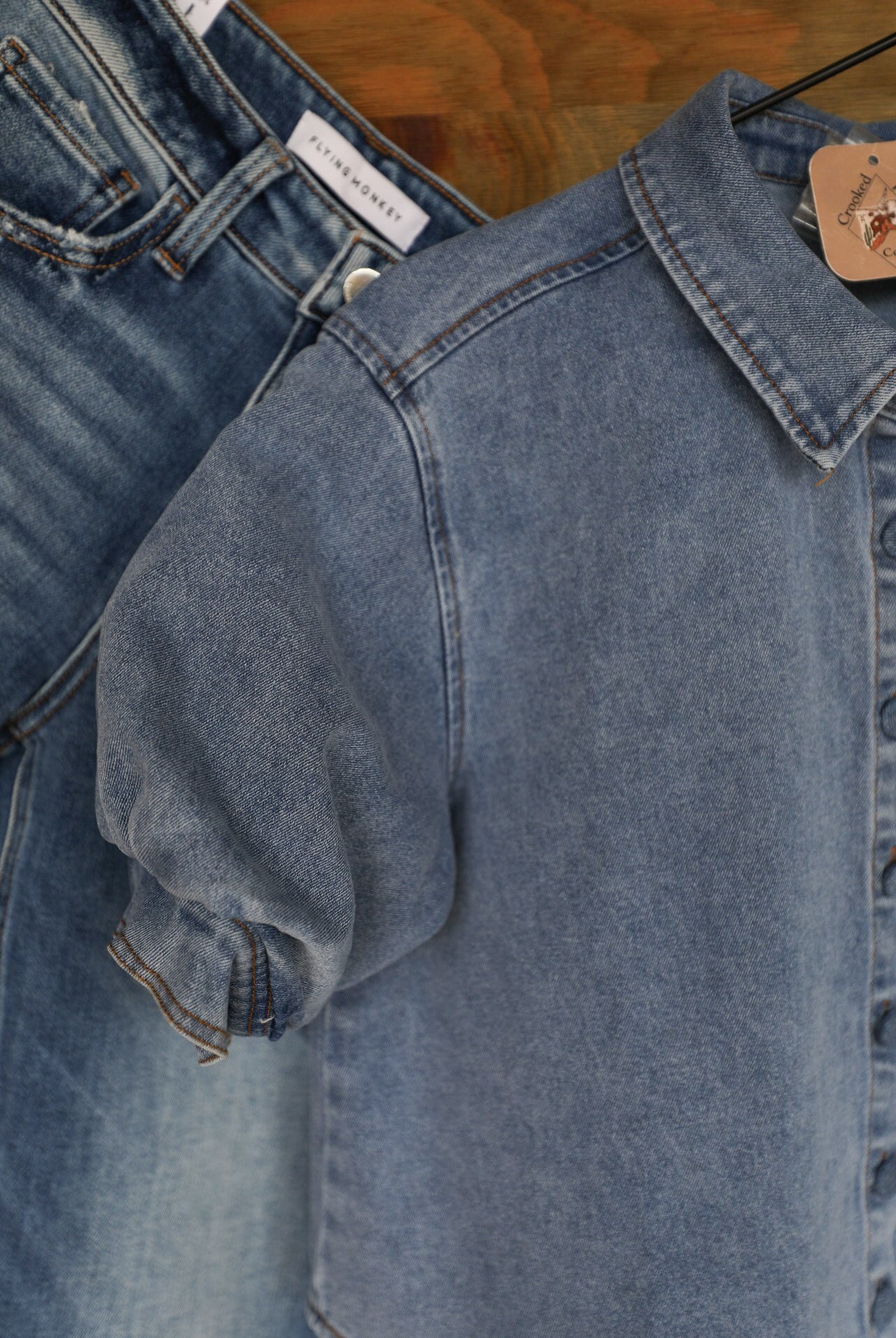 Redfield Top-Shirts-Crooked Horn Company, Online Women's Fashion Boutique in San Tan Valley, Arizona 85140