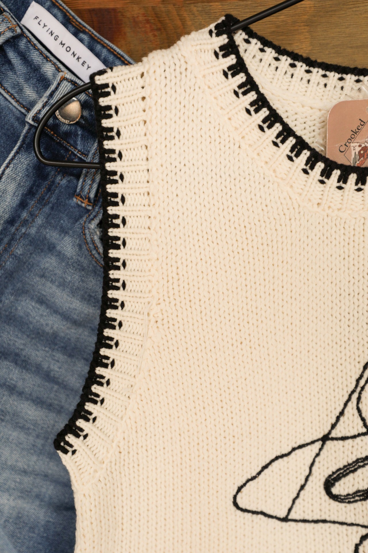Roping Cowboy Top-Shirts-Crooked Horn Company, Online Women's Fashion Boutique in San Tan Valley, Arizona 85140