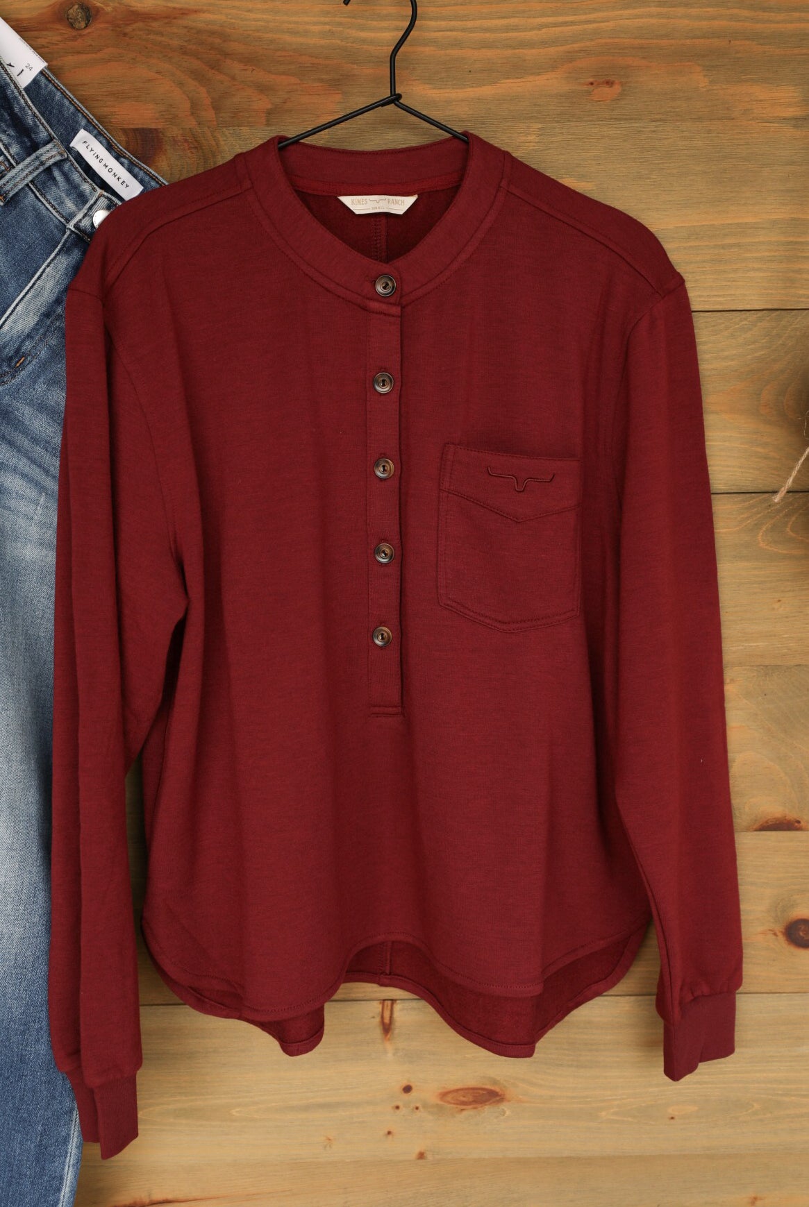 Elouise Top-Shirts-Crooked Horn Company, Online Women's Fashion Boutique in San Tan Valley, Arizona 85140