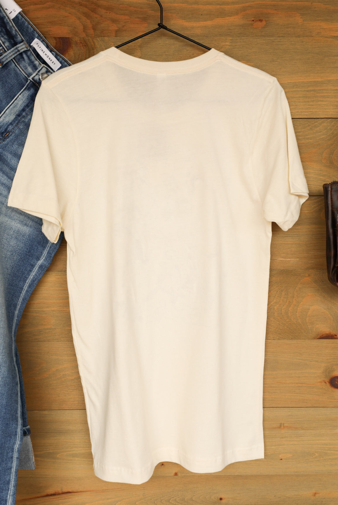 Ride 'em Cowboy Tee-Graphic Tee-Crooked Horn Company, Online Women's Fashion Boutique in San Tan Valley, Arizona 85140