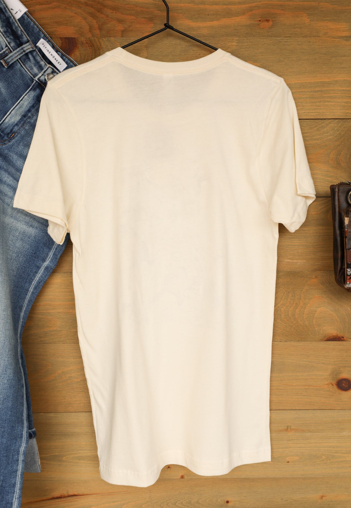 Ride 'em Cowboy Tee-Graphic Tee-Crooked Horn Company, Online Women's Fashion Boutique in San Tan Valley, Arizona 85140