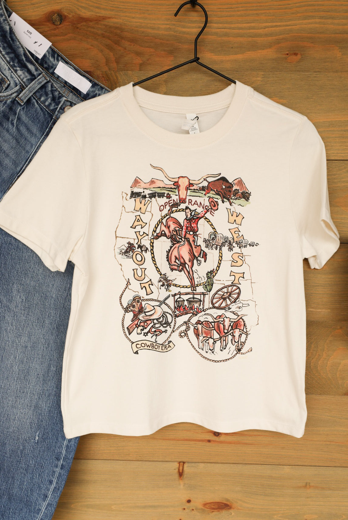 Open Range Tee-Graphic Tee-Crooked Horn Company, Online Women's Fashion Boutique in San Tan Valley, Arizona 85140