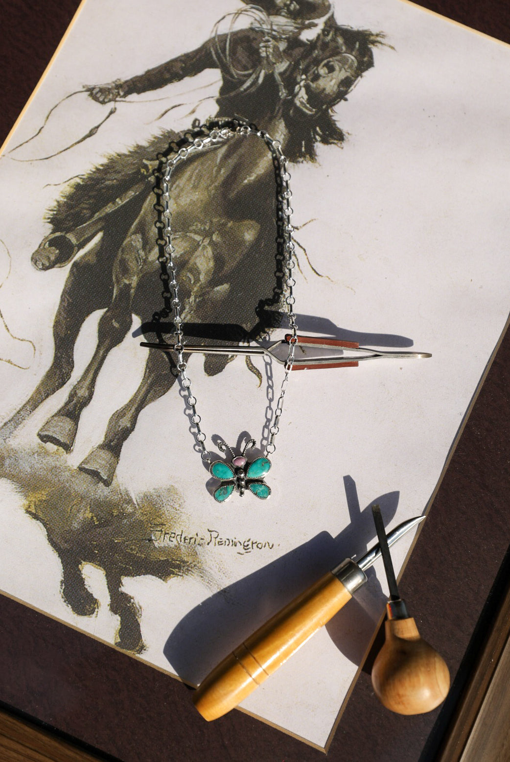 Butterfly Necklace-Jewelry-Crooked Horn Company, Online Women's Fashion Boutique in San Tan Valley, Arizona 85140