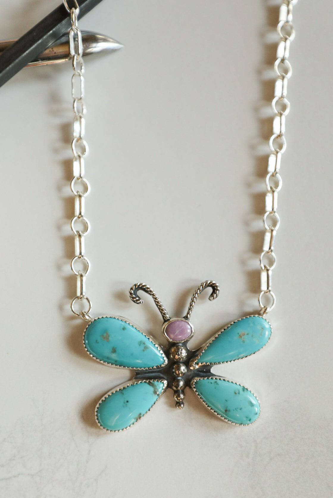 Butterfly Necklace-Jewelry-Crooked Horn Company, Online Women's Fashion Boutique in San Tan Valley, Arizona 85140