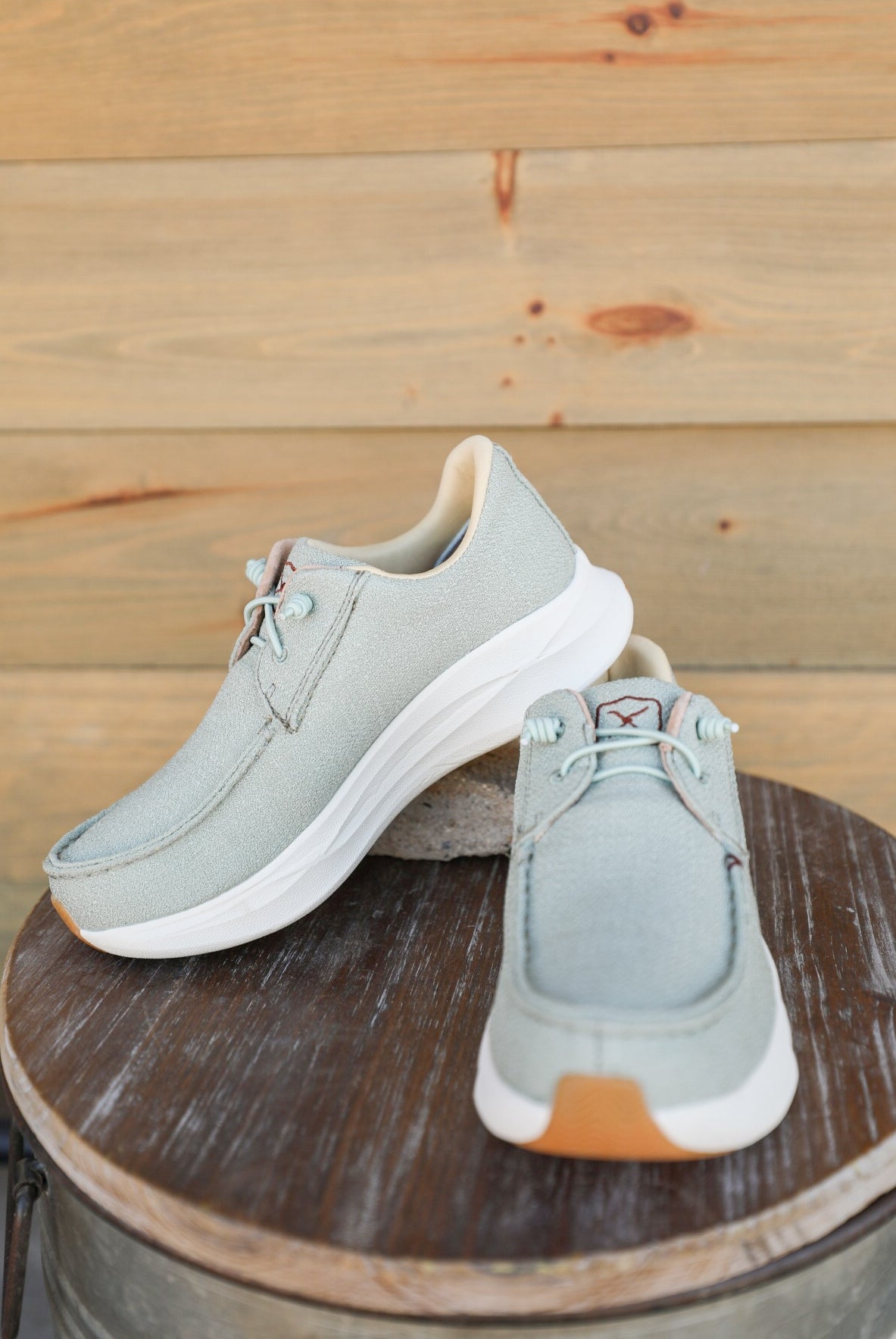 Feather X Sea Foam Shoes-Shoes-Crooked Horn Company, Online Women's Fashion Boutique in San Tan Valley, Arizona 85140