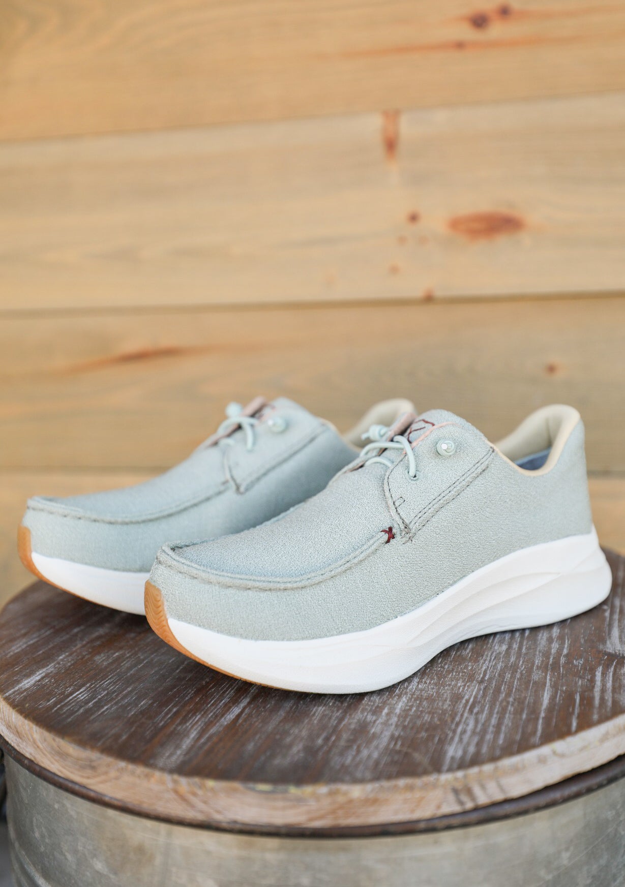 Feather X Sea Foam Shoes-Shoes-Crooked Horn Company, Online Women's Fashion Boutique in San Tan Valley, Arizona 85140