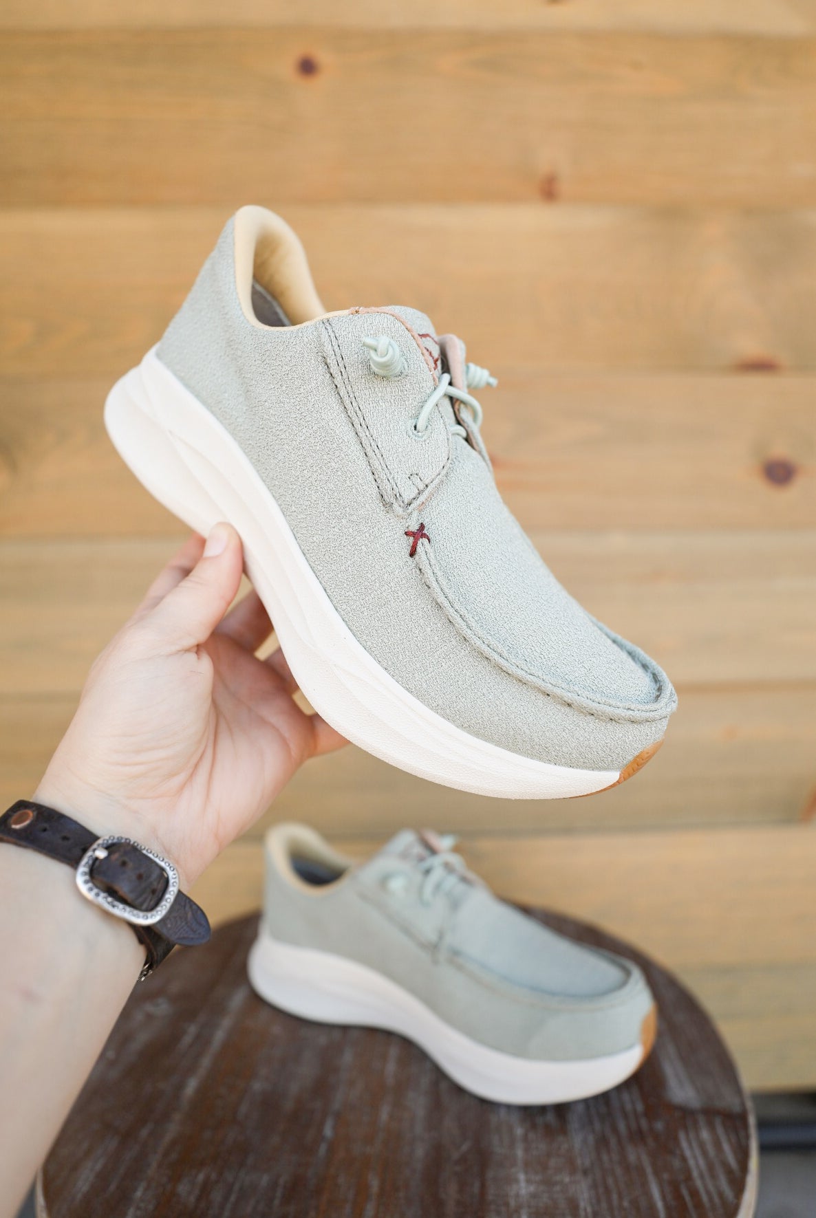 Feather X Sea Foam Shoes-Shoes-Crooked Horn Company, Online Women's Fashion Boutique in San Tan Valley, Arizona 85140