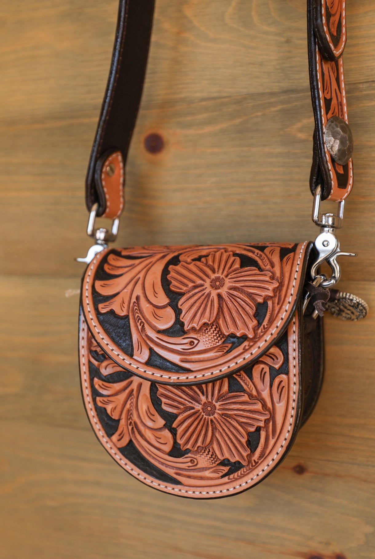 Saddle Bag-Purses/Bags-Crooked Horn Company, Online Women's Fashion Boutique in San Tan Valley, Arizona 85140