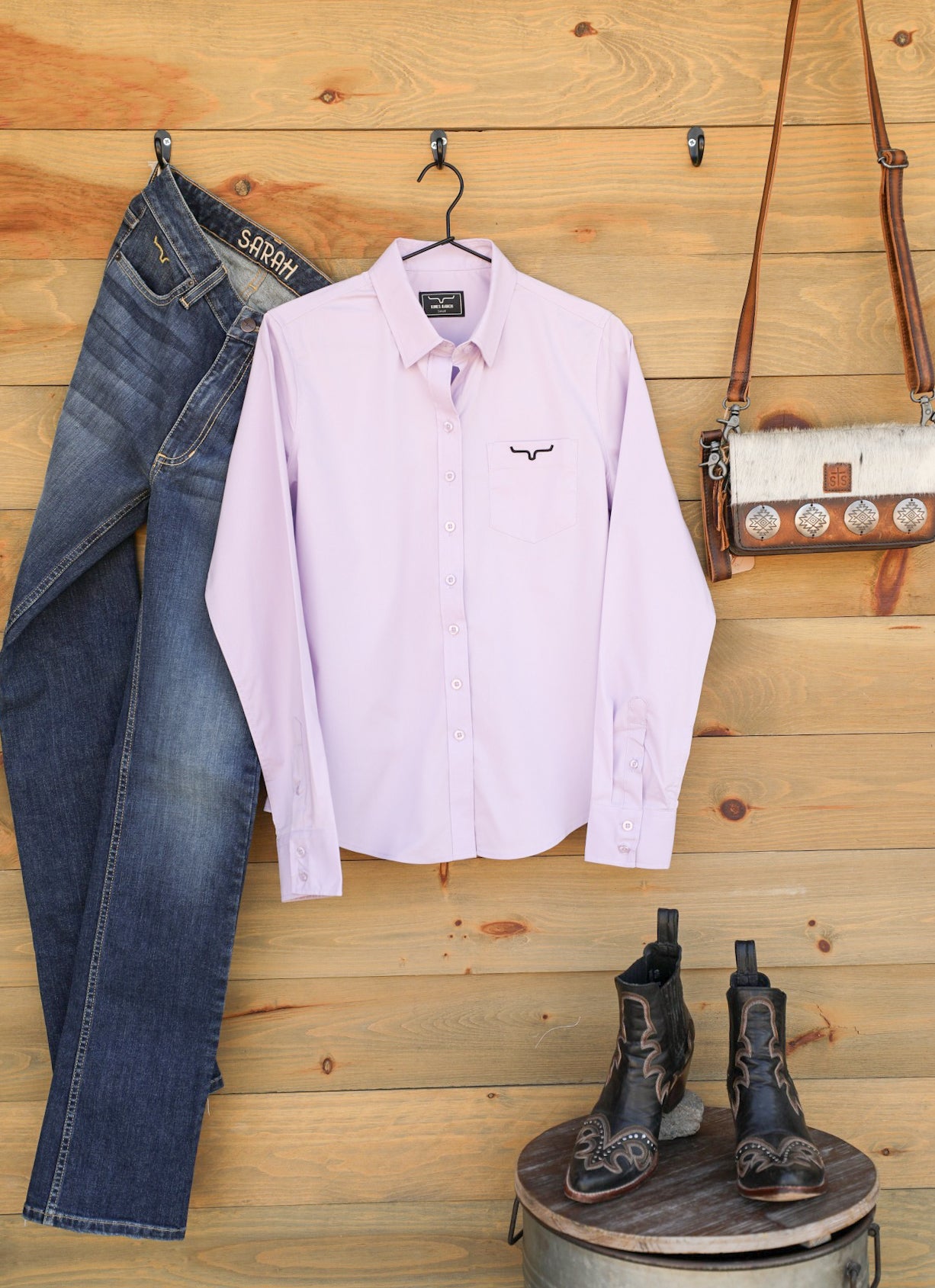 KR Team Top Lavender-Shirts-Crooked Horn Company, Online Women's Fashion Boutique in San Tan Valley, Arizona 85140