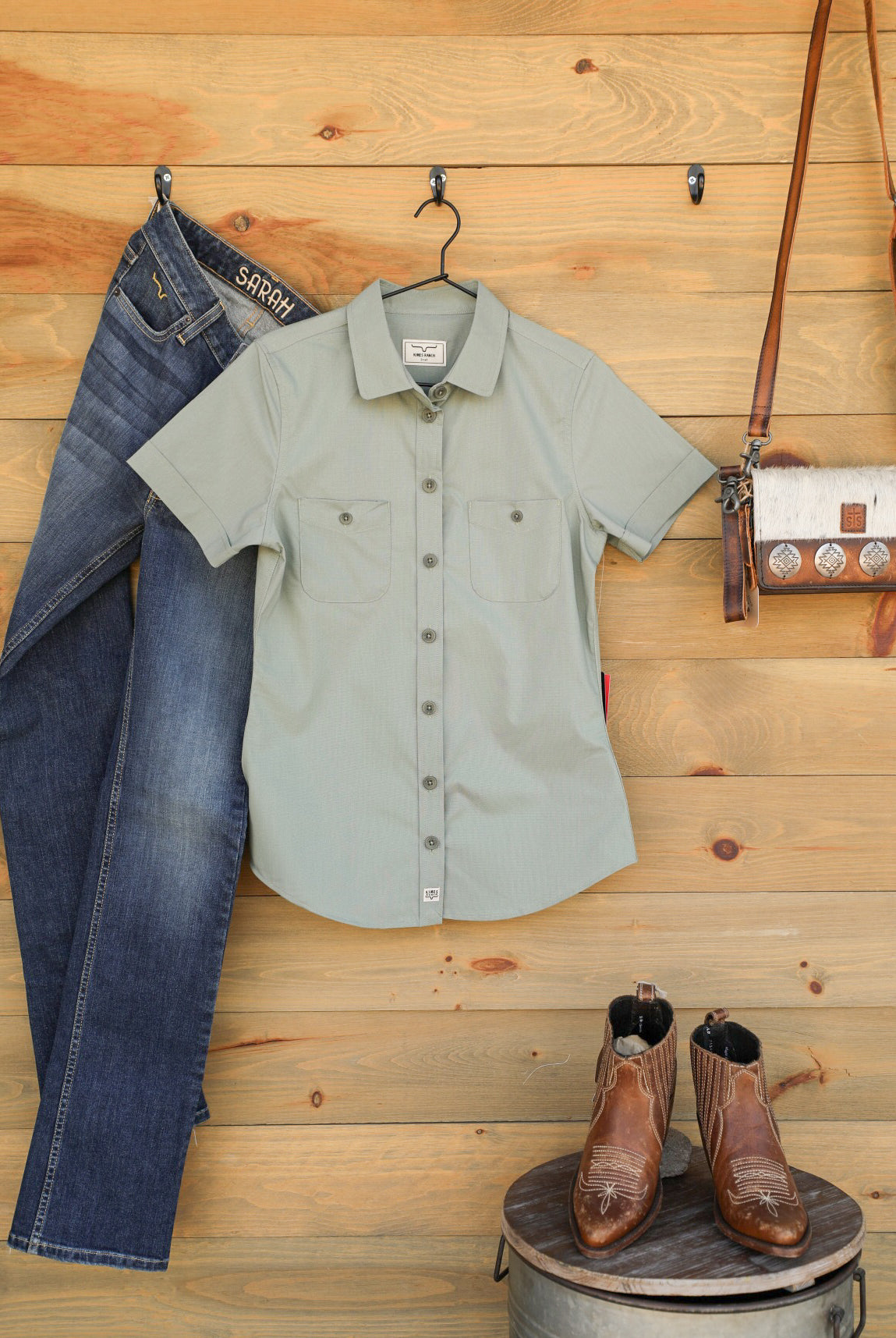 Linville Top-Shirts-Crooked Horn Company, Online Women's Fashion Boutique in San Tan Valley, Arizona 85140