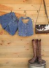 Hudson Halter Vest-Shirts-Crooked Horn Company, Online Women's Fashion Boutique in San Tan Valley, Arizona 85140