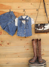 Hudson Halter Vest-Shirts-Crooked Horn Company, Online Women's Fashion Boutique in San Tan Valley, Arizona 85140
