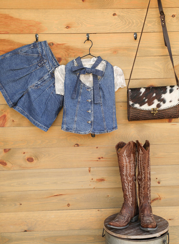 Hudson Halter Vest-Shirts-Crooked Horn Company, Online Women's Fashion Boutique in San Tan Valley, Arizona 85140