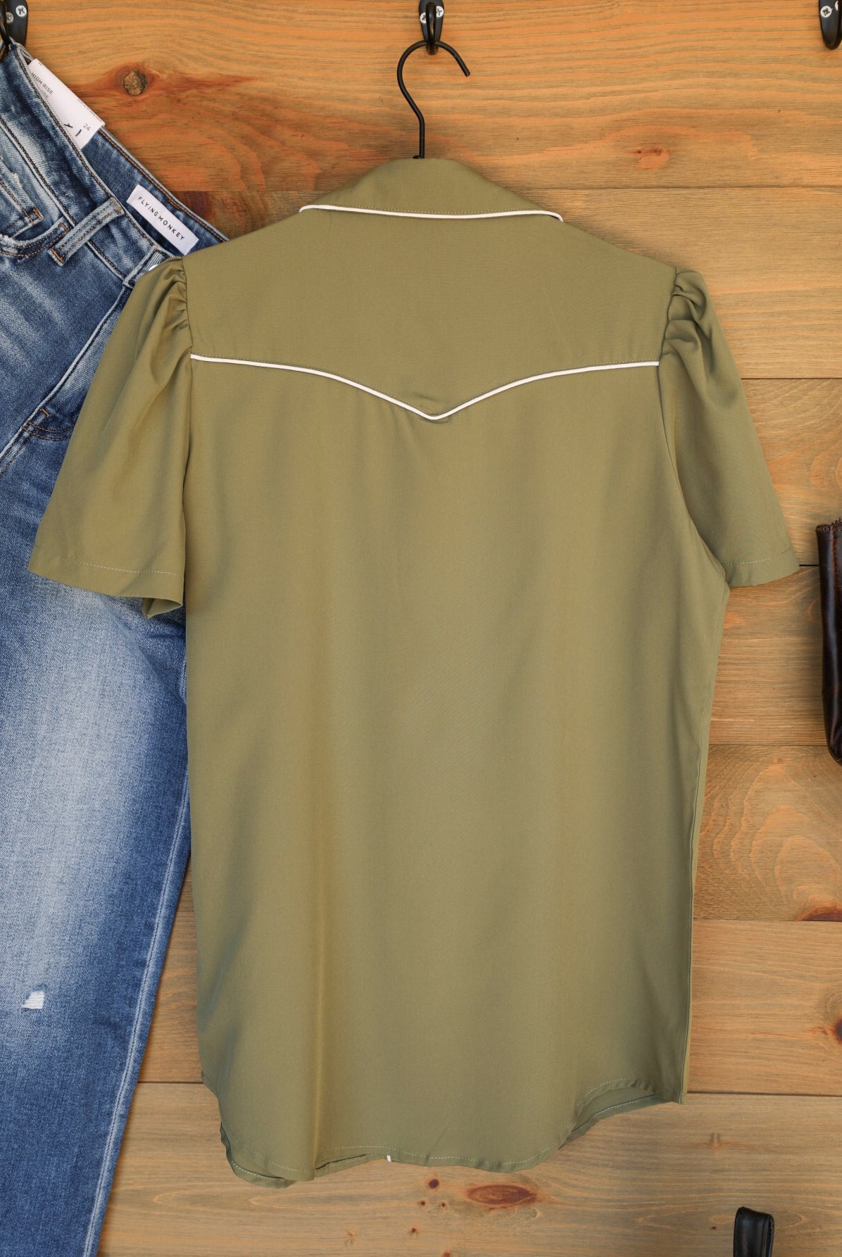 Estelline Top-Shirts-Crooked Horn Company, Online Women's Fashion Boutique in San Tan Valley, Arizona 85140