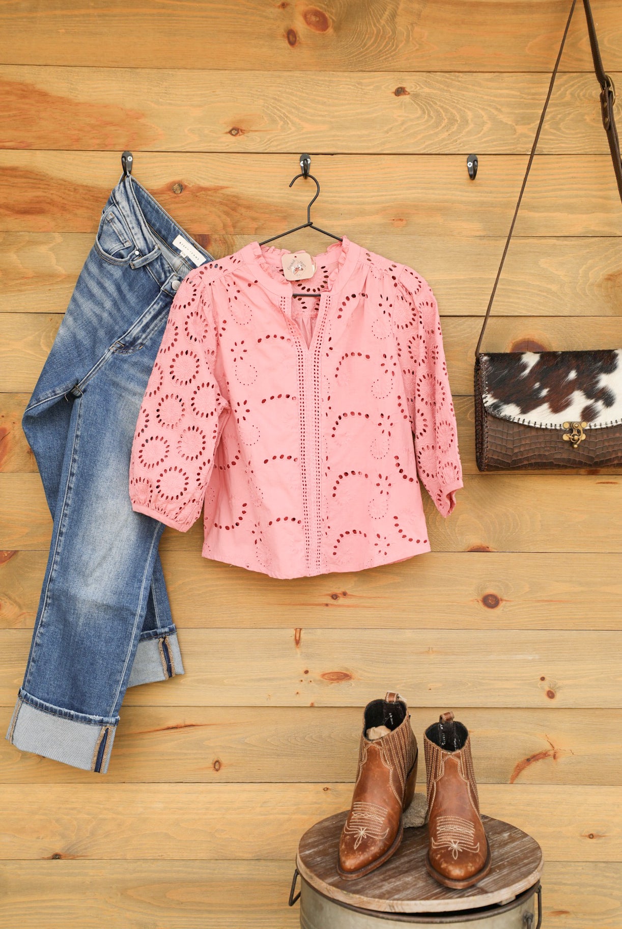 Alexandria Top-Shirts-Crooked Horn Company, Online Women's Fashion Boutique in San Tan Valley, Arizona 85140