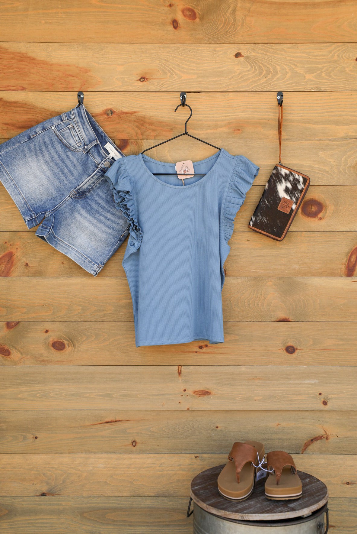 Akiko Top-Shirts-Crooked Horn Company, Online Women's Fashion Boutique in San Tan Valley, Arizona 85140