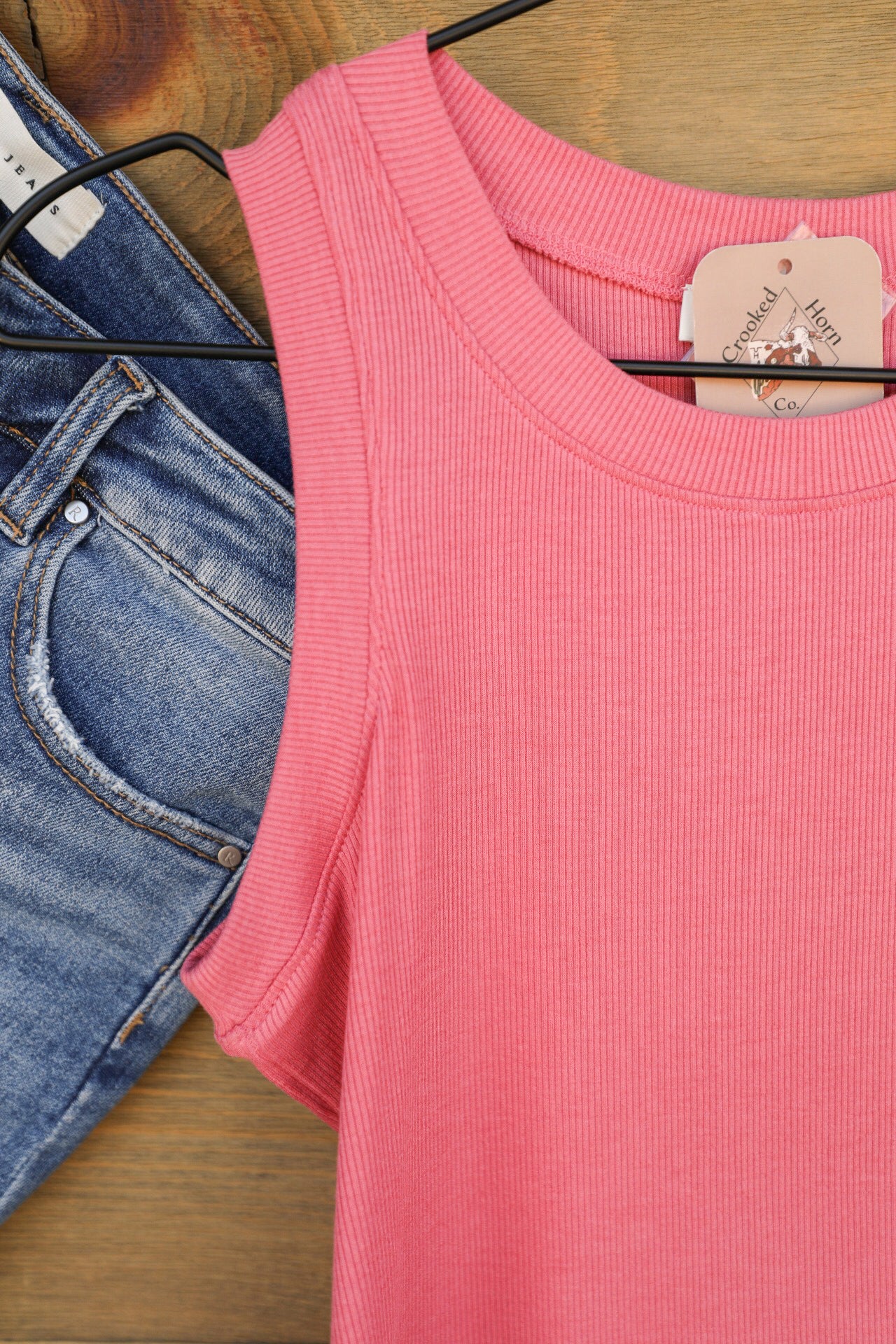 Baby Cleo II Tank Top-Shirts-Crooked Horn Company, Online Women's Fashion Boutique in San Tan Valley, Arizona 85140