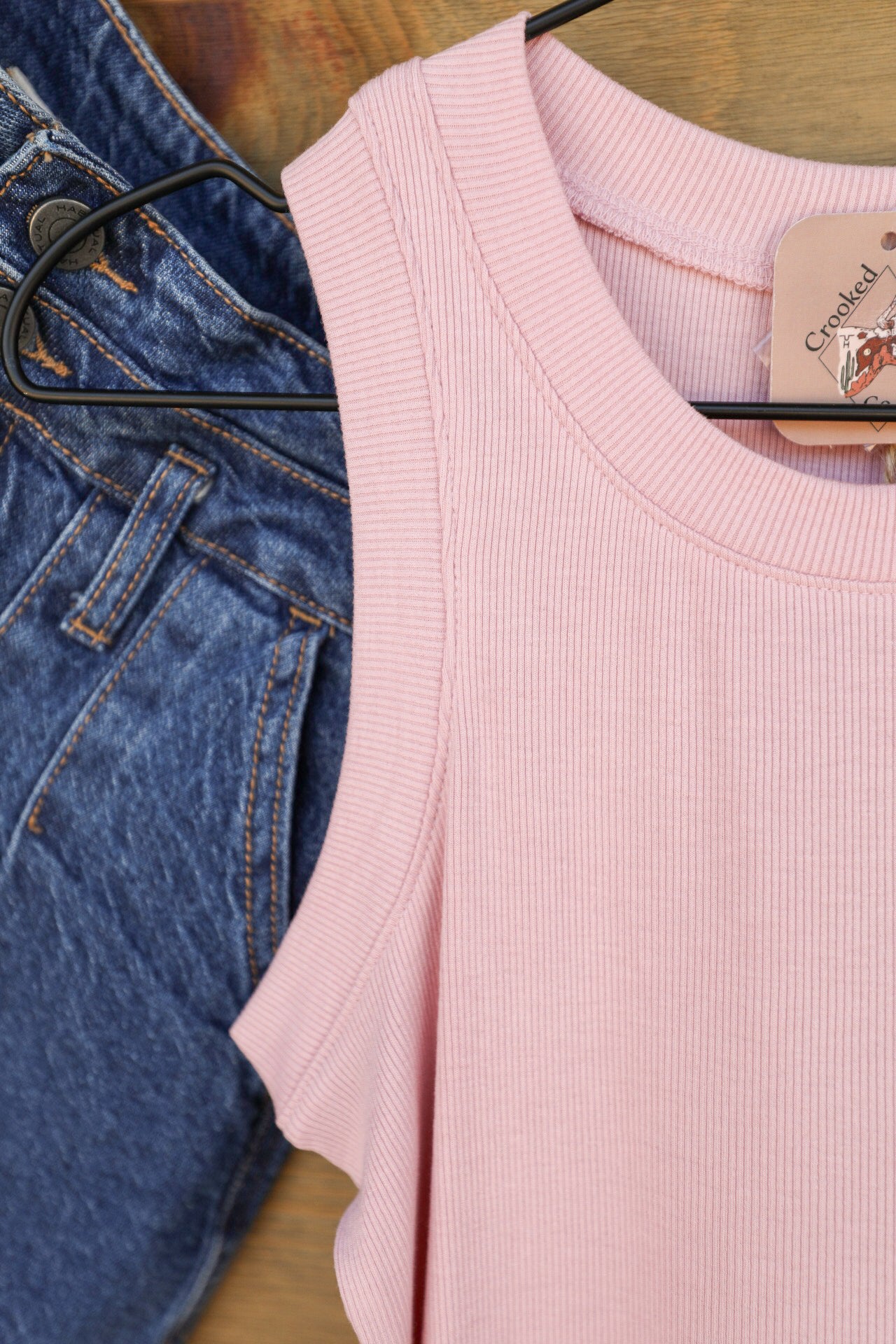 Baby Cleo II Tank Top-Shirts-Crooked Horn Company, Online Women's Fashion Boutique in San Tan Valley, Arizona 85140