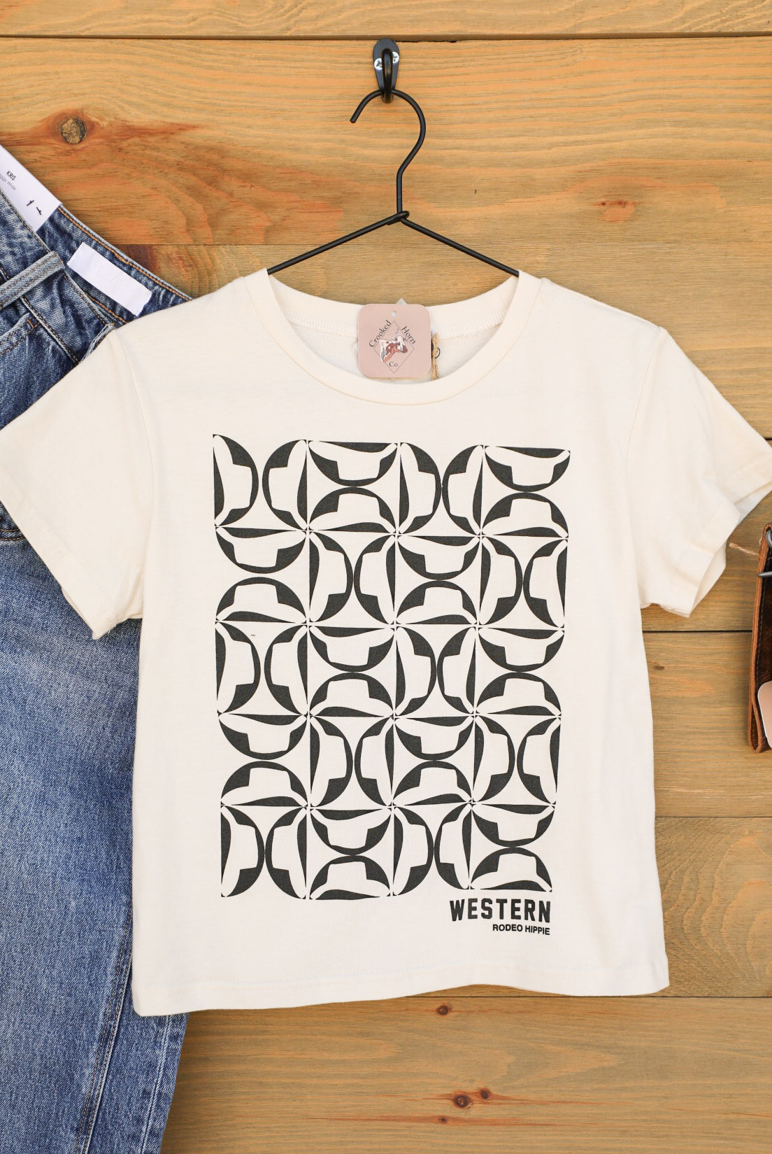 Hat Tee-Graphic Tee-Crooked Horn Company, Online Women's Fashion Boutique in San Tan Valley, Arizona 85140