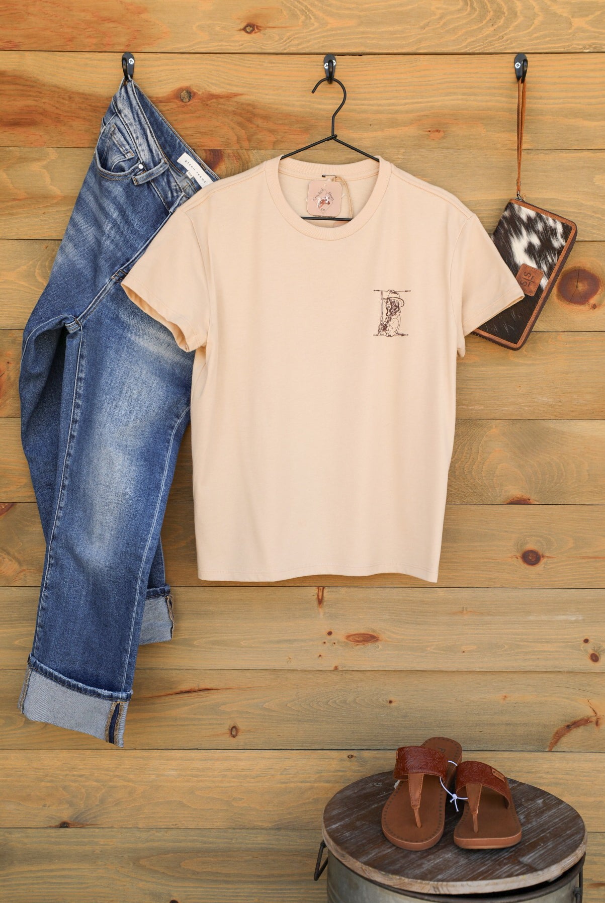 Bandita Tee-Graphic Tee-Crooked Horn Company, Online Women's Fashion Boutique in San Tan Valley, Arizona 85140
