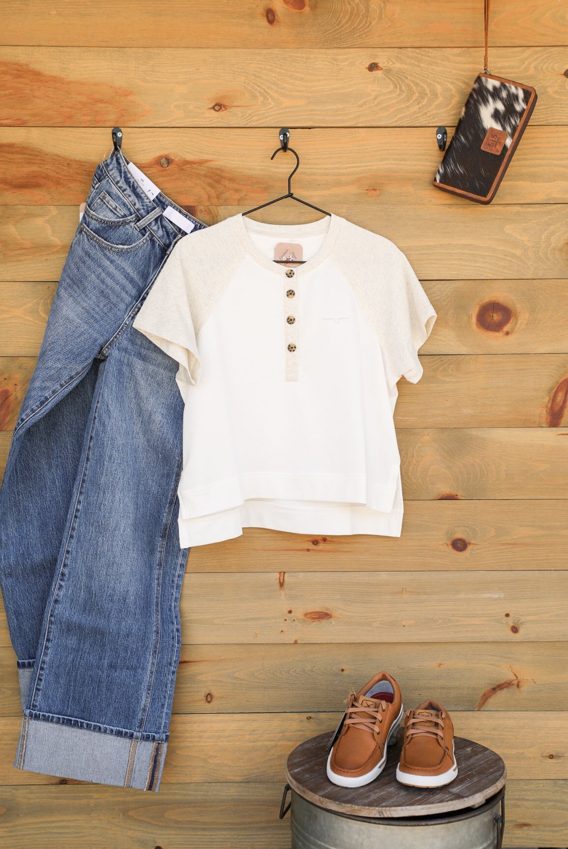 Hellena Top-Shirts-Crooked Horn Company, Online Women's Fashion Boutique in San Tan Valley, Arizona 85140