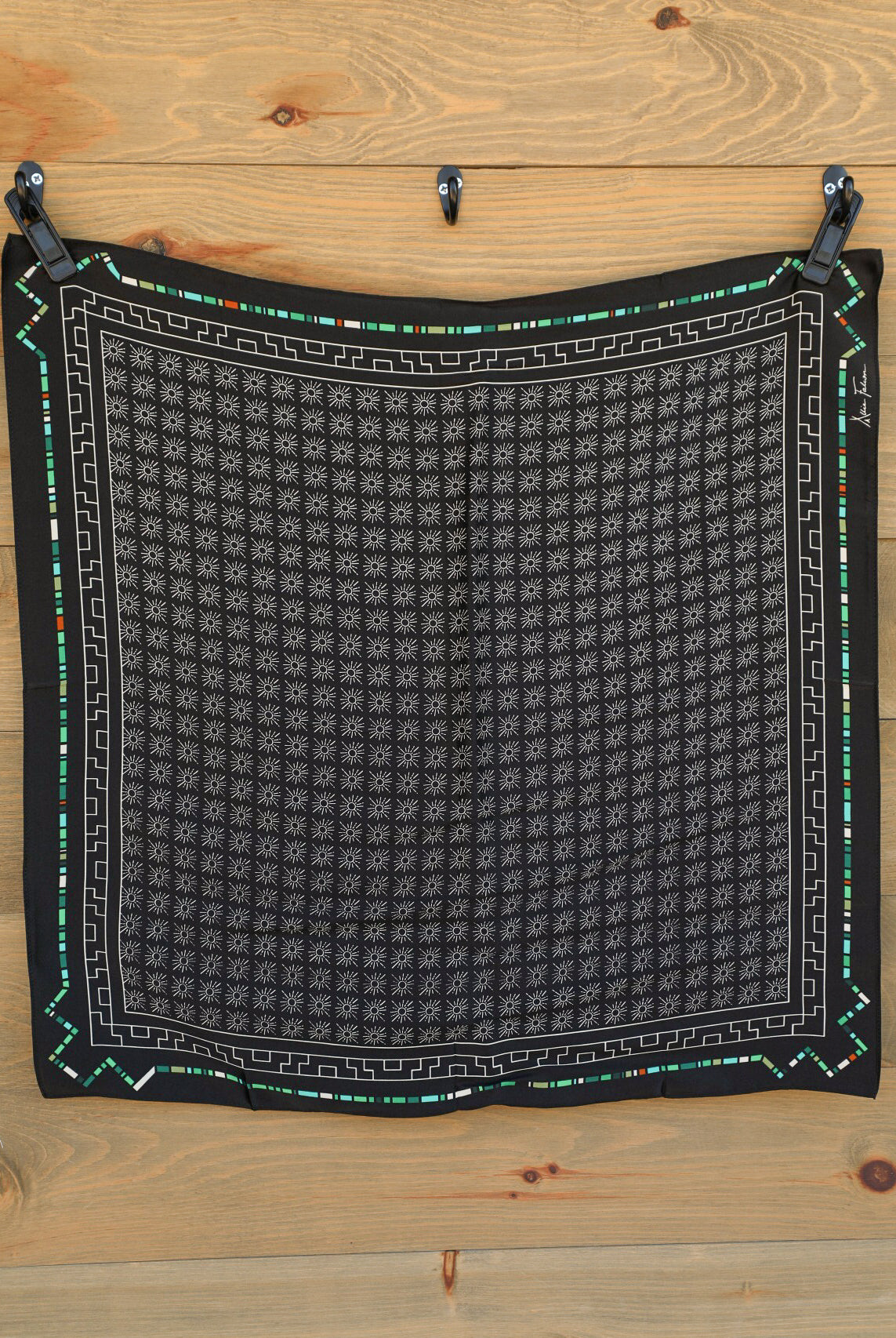 Beaded Wild Rag Black-Accessories-Crooked Horn Company, Online Women's Fashion Boutique in San Tan Valley, Arizona 85140