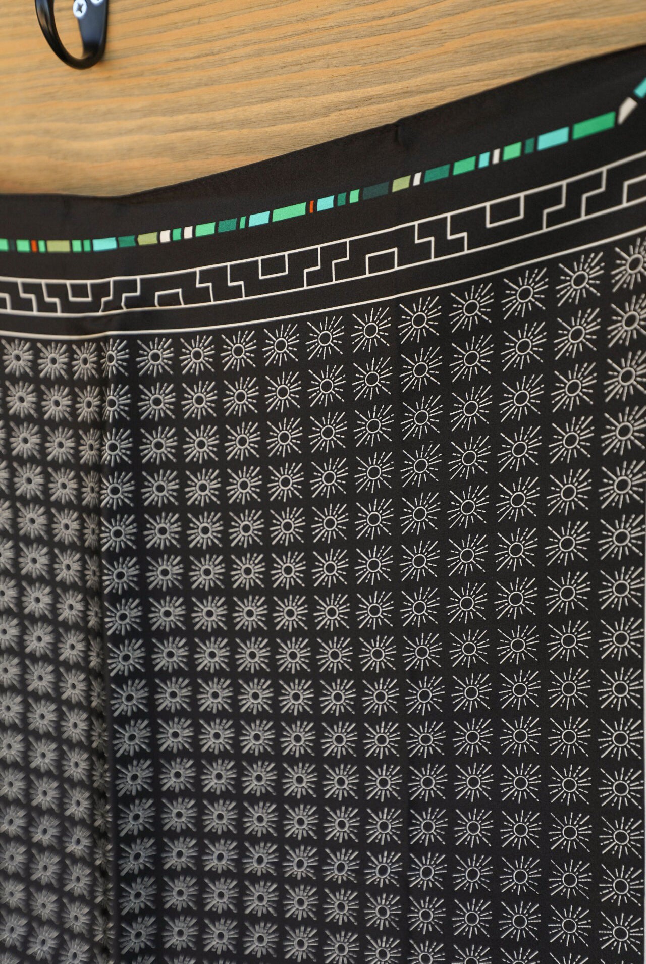 Beaded Wild Rag Black-Accessories-Crooked Horn Company, Online Women's Fashion Boutique in San Tan Valley, Arizona 85140