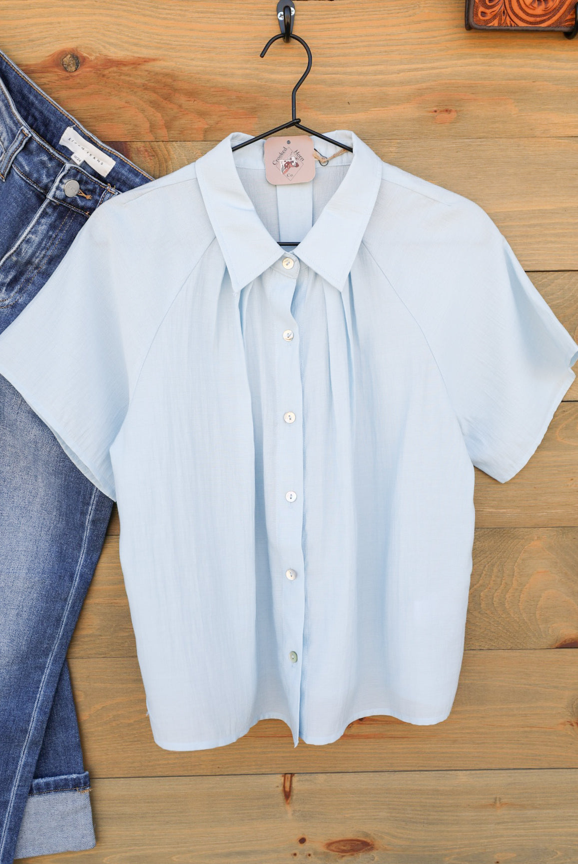 Big Piney Top-Shirts-Crooked Horn Company, Online Women's Fashion Boutique in San Tan Valley, Arizona 85140